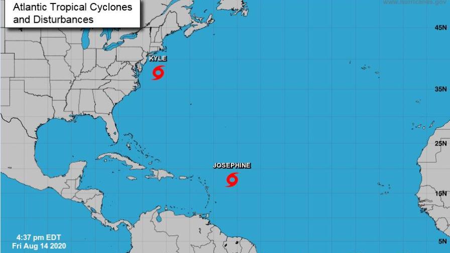 Se forma tormenta tropical Kyle en costa atlántica de EEUU