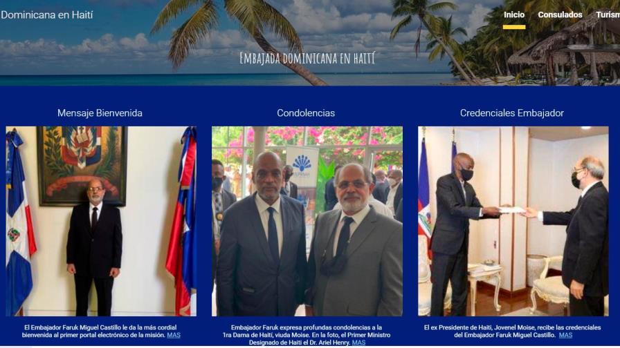 Embajada RD en Haití lanza su primer portal y redes sociales 