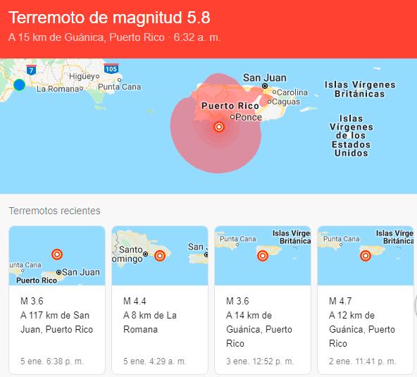 El sismo ocurrió específicamente a las 06:32 AM.
