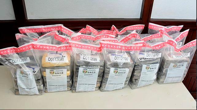 DNCD ocupa 100 paquetes de cocaína en San Cristóbal 