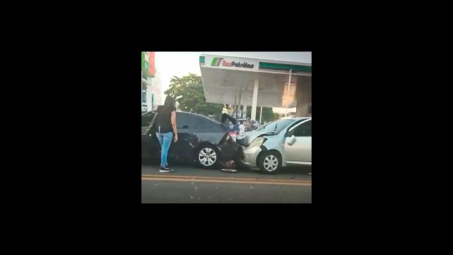 Accidente múltiple deja un fallecido en la avenida George Washington