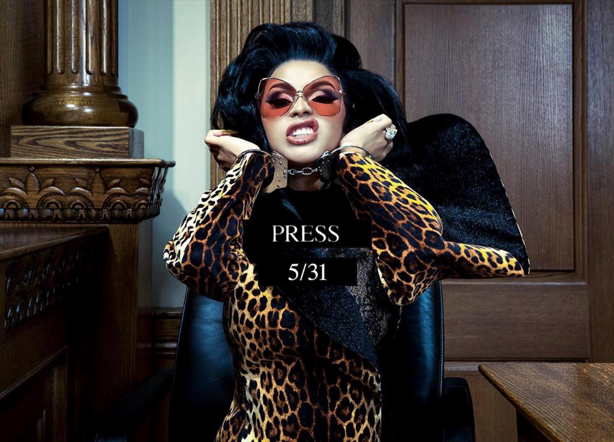 Cardi B se desnuda en imponente videoclip “Press” Diario Libre(02)