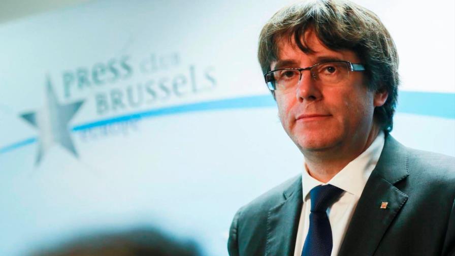 El expresidente catalán Carles Puigdemont, detenido en Italia 