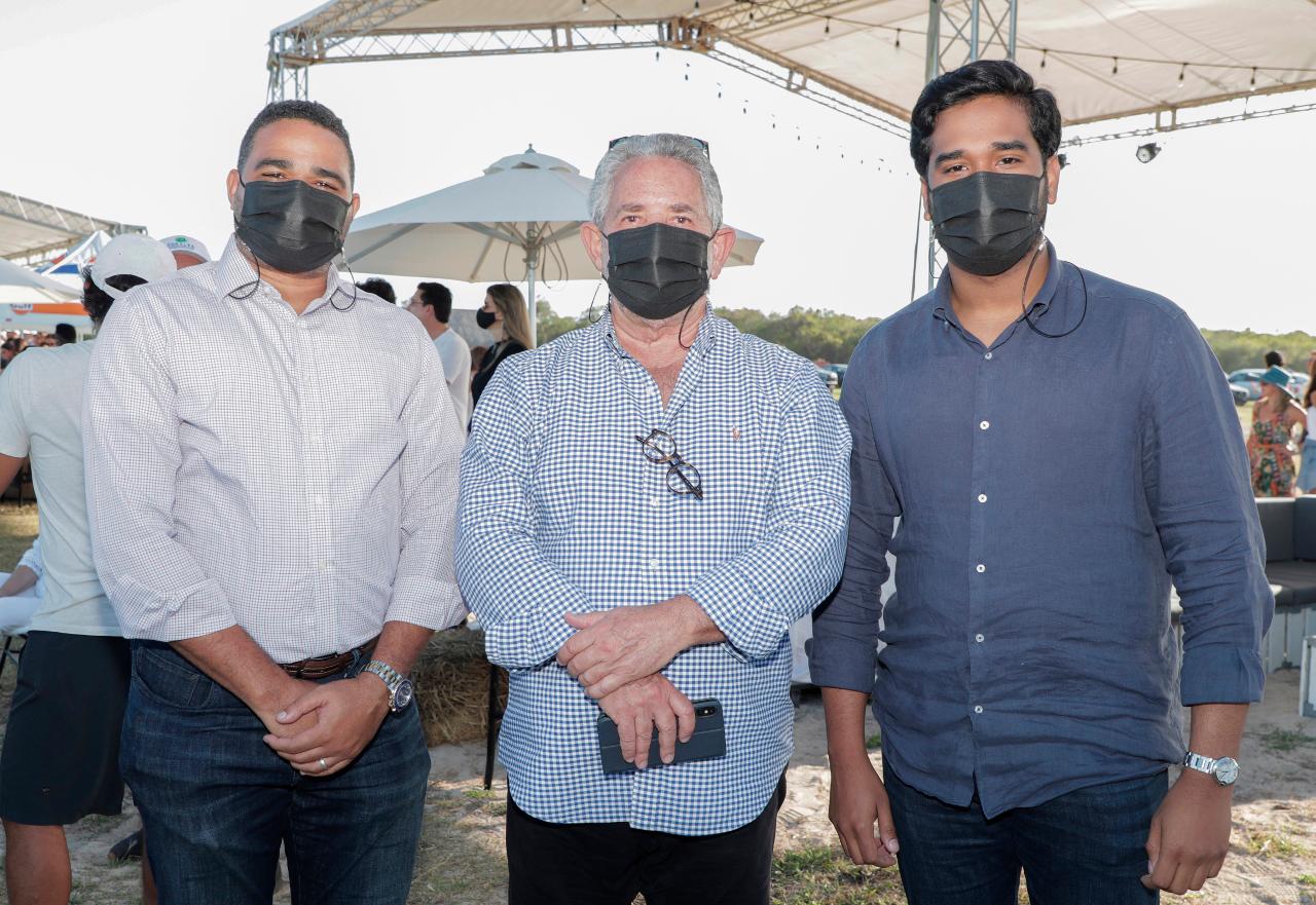 Carlos Álvarez, Roberto Henríquez y Jaime Montilla.