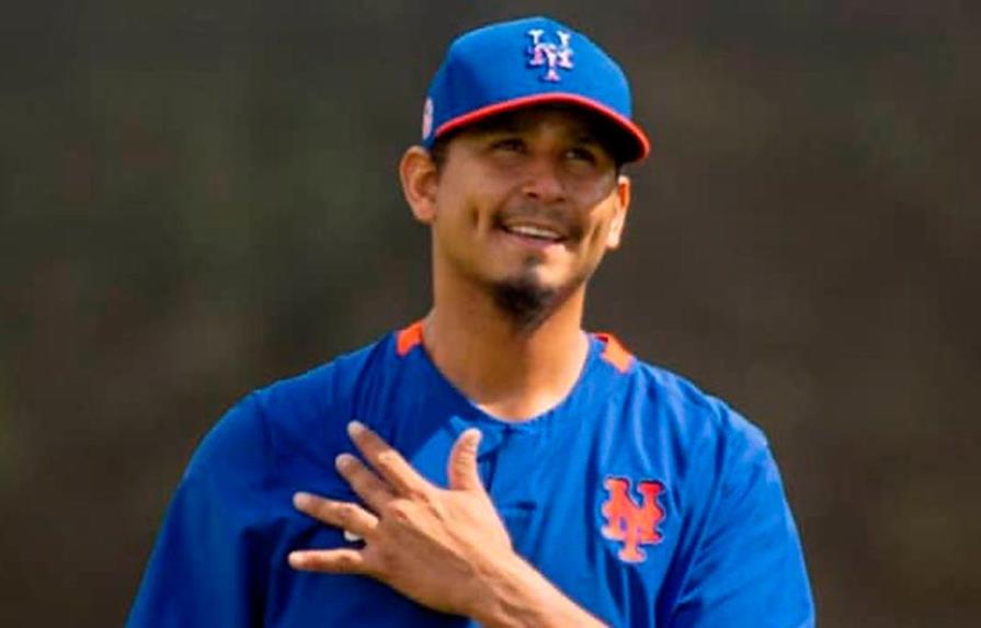 Mets: Carrasco sufre tirón muscular, se perdería inicio