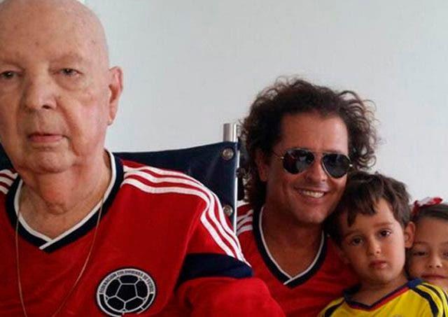 Muere el padre de Carlos Vives a los 91 años