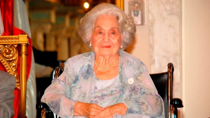 Declaran este lunes duelo nacional por fallecimiento de Carmen Quidiello de Bosch
