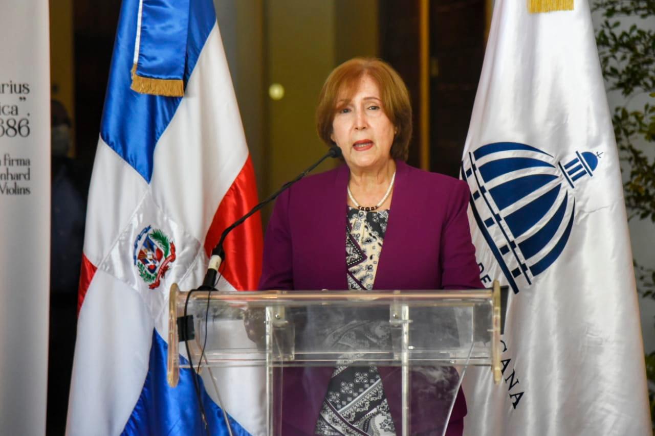 La ministra de Cultura, Carmen Heredia. 