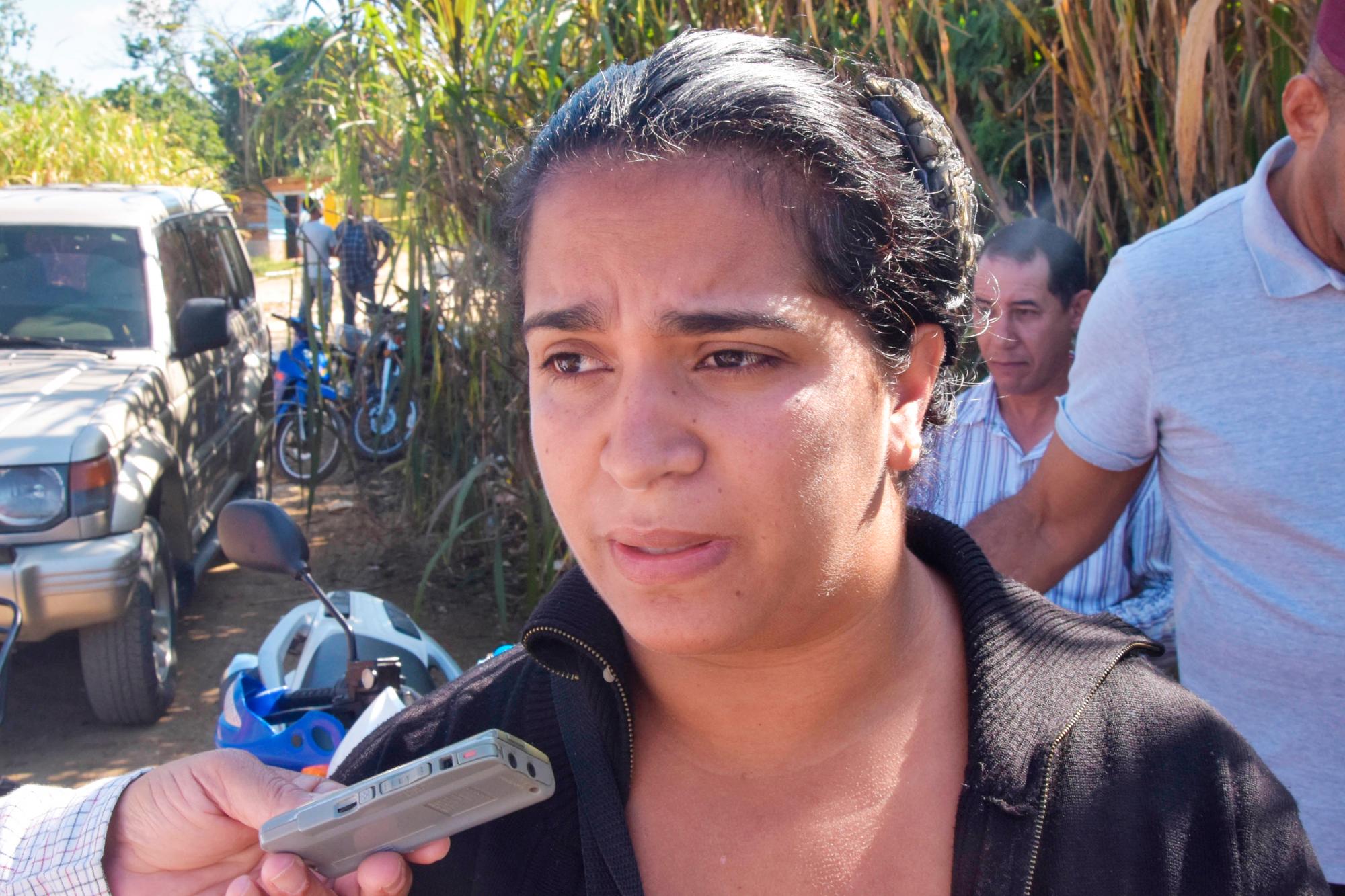 Carolina Tejada dijo que sufre de problemas en las cuerdas vocales.