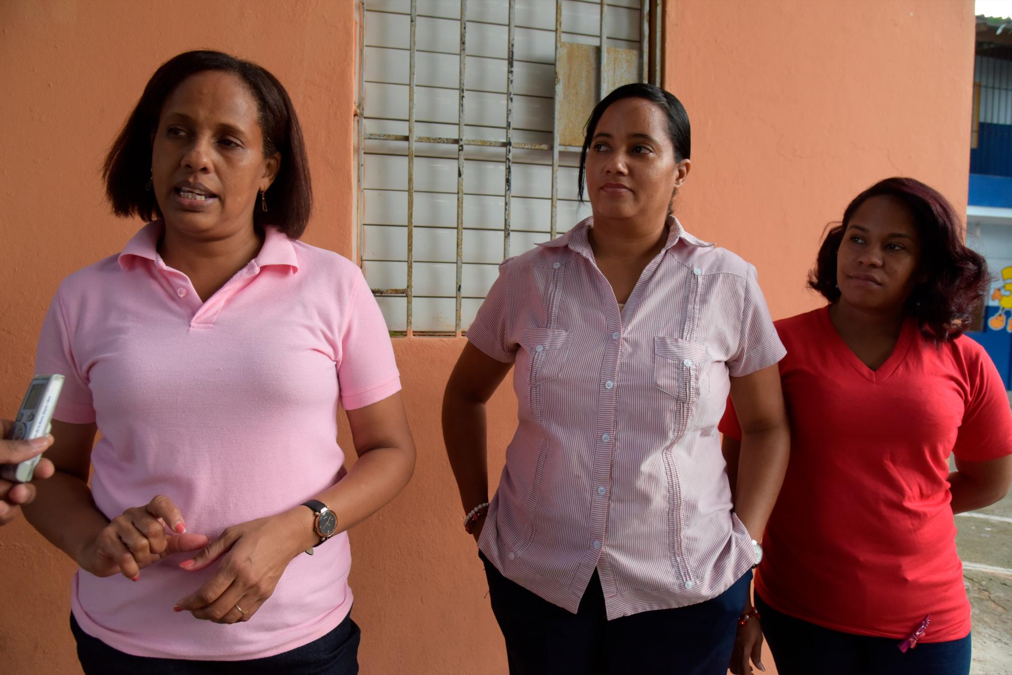 Algunas de las afectadas (José Justo Féliz)