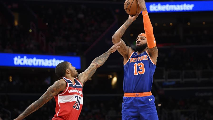 Randle y los Knicks se imponen 107-100 a los Wizards