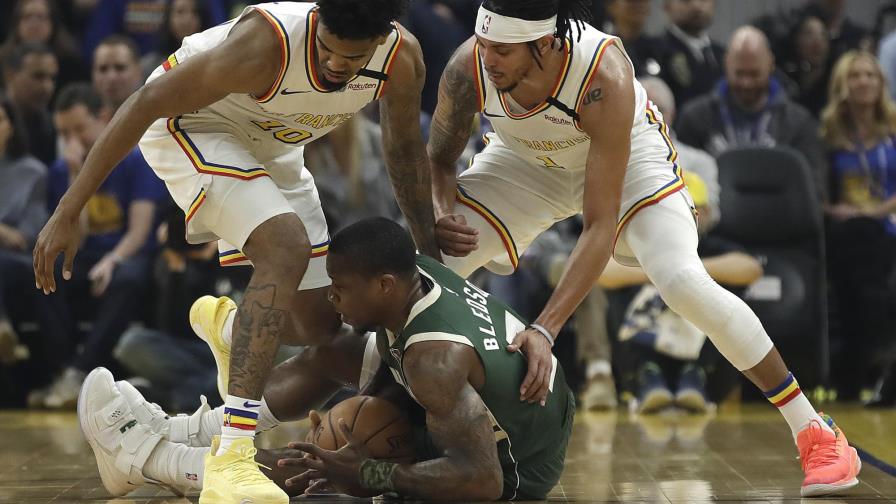 Antetokounmpo y los Bucks logran dura victoria ante Warriors