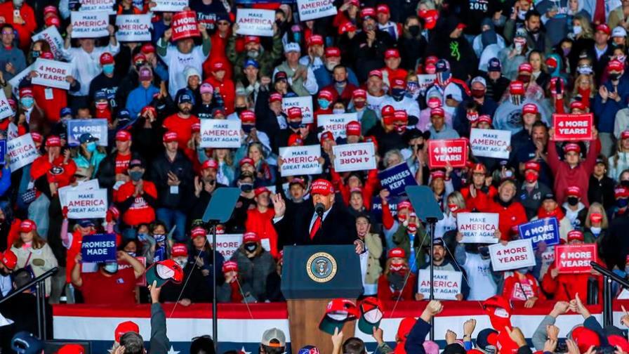 Trump y Biden, historia de dos campañas totalmente opuestas