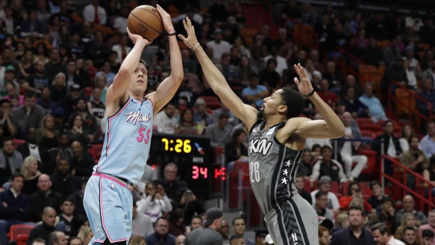 Nunn anota 21, Miami vence 116-113 a Nets Nunn anota 21, Miami vence 116-113 a Nets