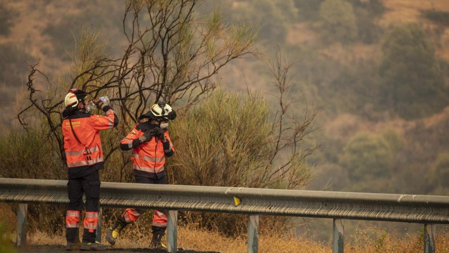 España: Esperan lluvias que ayuden contra gran incendio