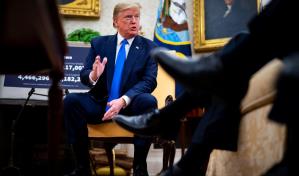 Trump dice que la pandemia de COVID-19 es peor que el 11-S