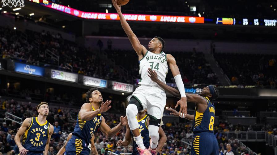 Unos Bucks faltos de manos superan 119-109 a los Pacers