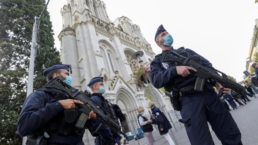 Francia: nuevo arresto, más seguridad tras ataque en iglesia Francia: nuevo arresto, más seguridad tras ataque en iglesia