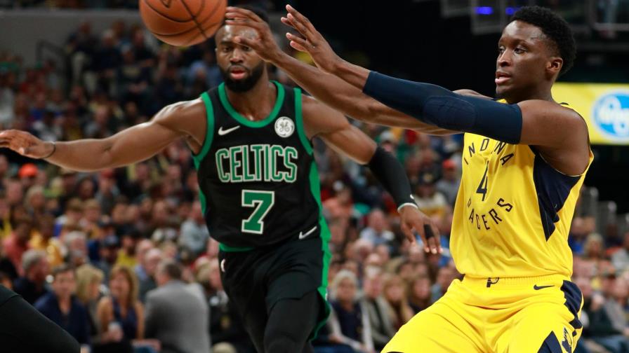 Triple de Oladipo da reñida victoria a Pacers ante Celtics