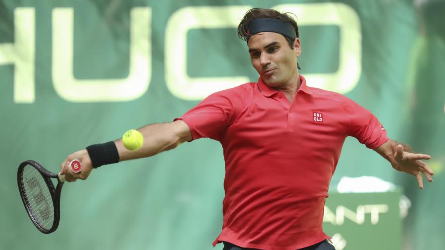 Victoria de Federer en Halle al volver al césped Victoria de Federer en Halle al volver al césped