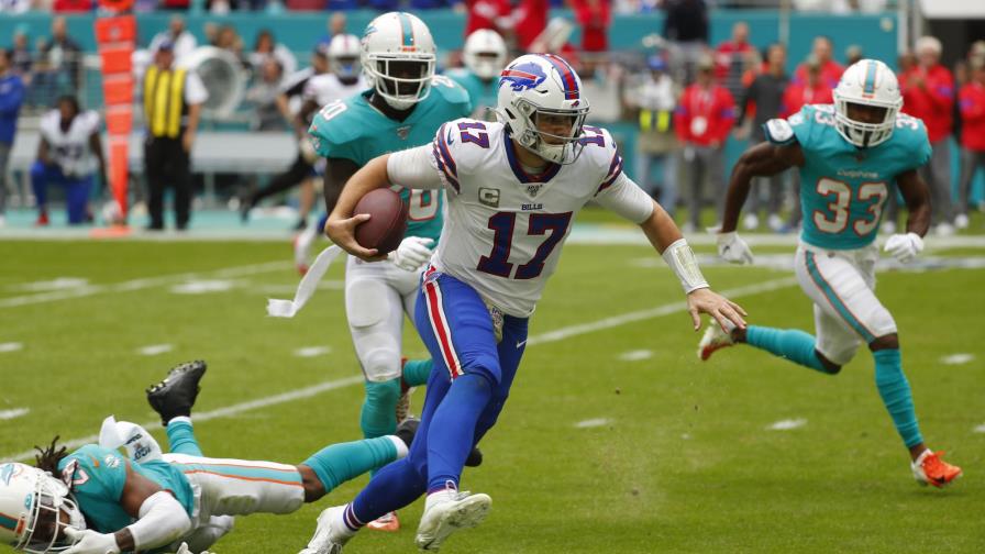 Allen lanza para 3 touchdowns; Bills vencen a Dolphins Allen lanza para 3 touchdowns; Bills vencen a Dolphins