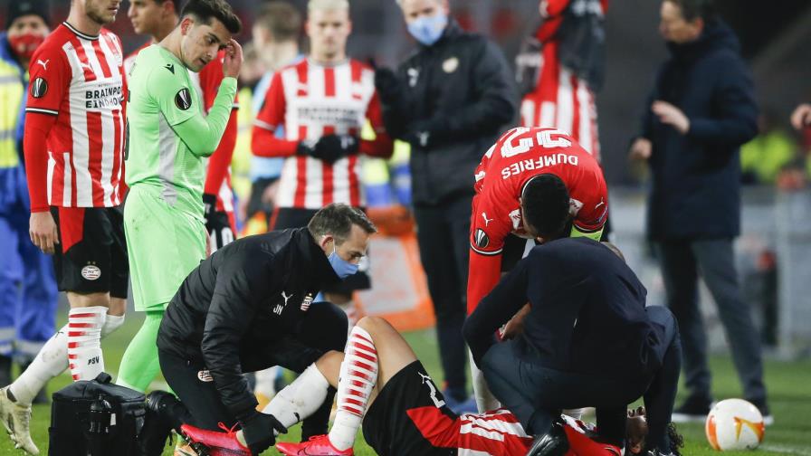 PSV pierde a Ledezma el resto de la temporada por lesión PSV pierde a Ledezma el resto de la temporada por lesión