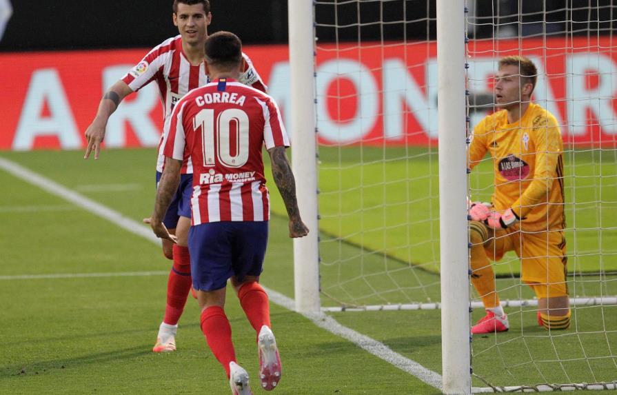 1-1. Un gol de Morata sostiene al Atlético en Vigo