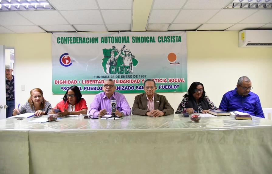 Confederación Autónoma Sindical propone cumbre para solucionar crisis tras comicios