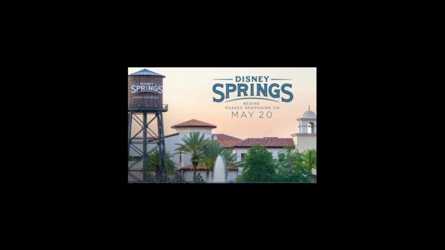 Centro comercial de Disney en Florida abrirá parcialmente el 20 de mayo