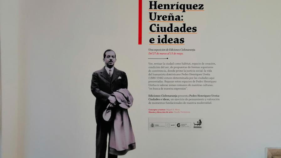 Inauguran exposición “Pedro Henríquez Ureña: Ciudades e ideas”, de Miguel D. Mena