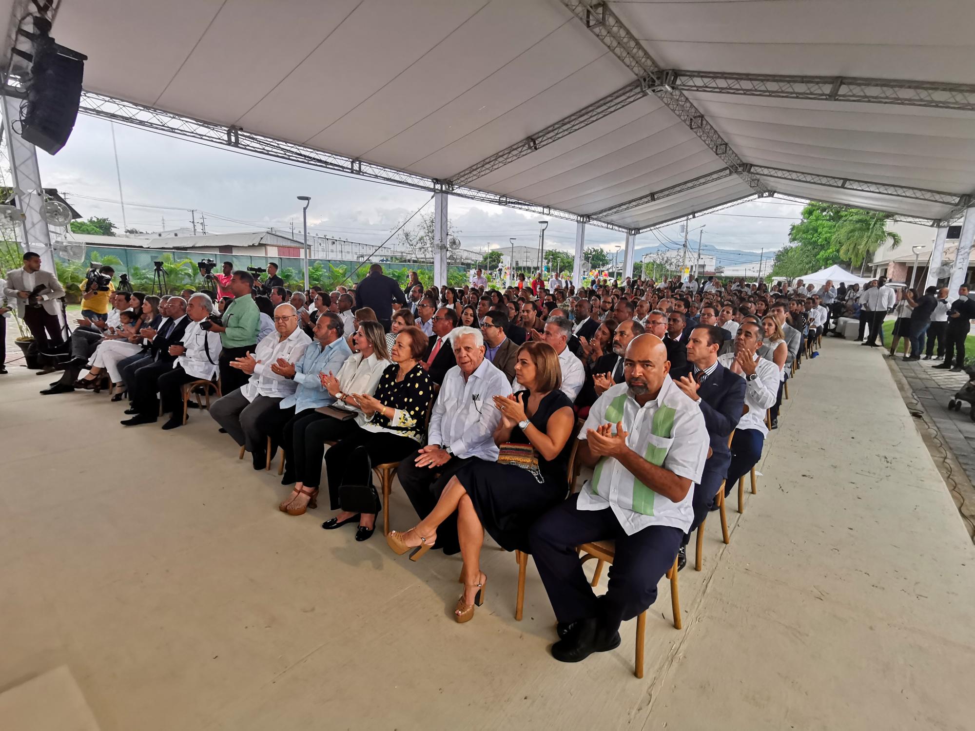 Durante el acto encabezado por el ministro de Salud Pública y Asistencia Social. 