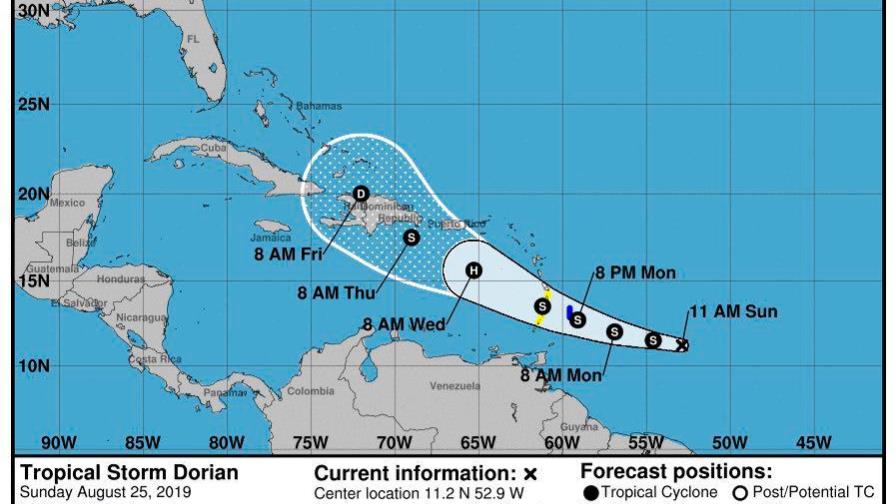 Varios fenómenos provocarían aguaceros sobre el país Varios fenómenos provocarían aguaceros sobre el país
