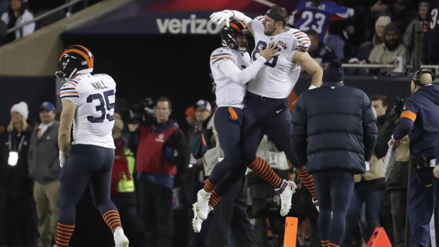 Micthell Trubisky ayuda a Bears a vencer a Cowboys 31-24