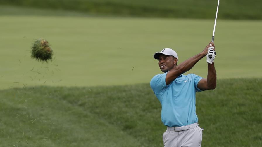 Regreso gris de Woods; Finau lidera el Memorial Regreso gris de Woods; Finau lidera el Memorial