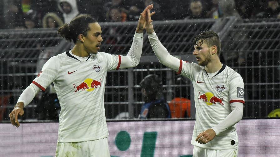 Errores del Dortmund llevan a empate con el Leipzig