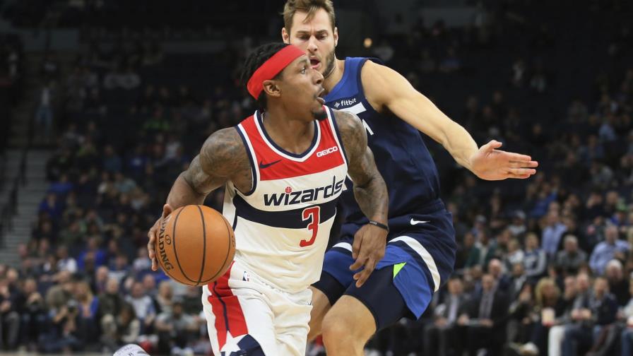 Beal anota 44 y Wizards ganan 137-116 a Timberwolves