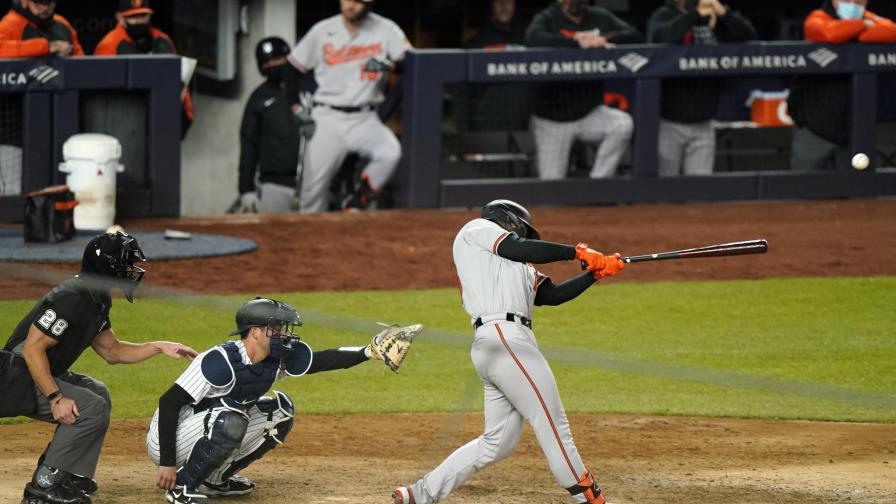 Sisco conecta el hit de la victoria de Orioles sobre Yanquis