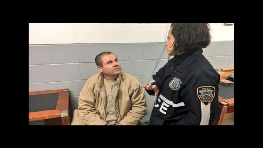 “El Chapo” se emociona al ver a sus hijas gemelas en el juicio en Nueva York