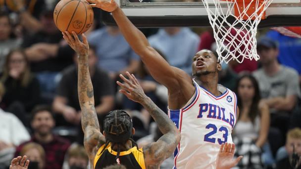 Bogdanovic encesta 27 y Jazz aplasta a 76ers