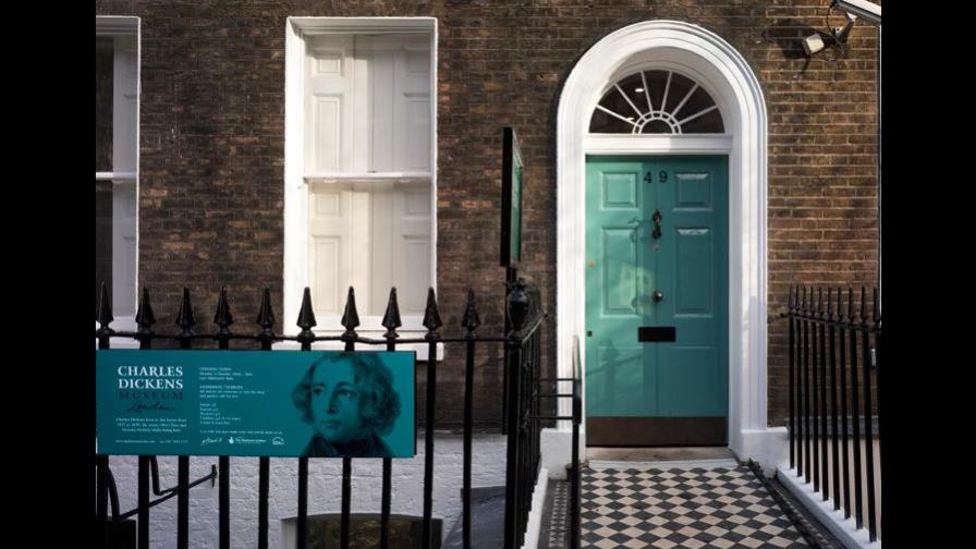 La casa de Dickens en Londres se tranforma en un cuento de Navidad