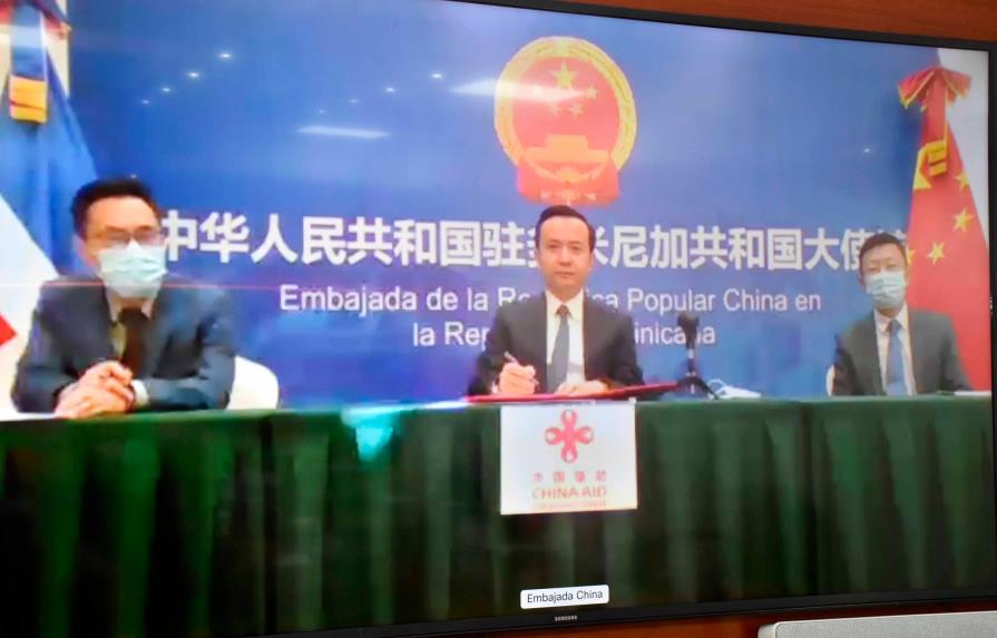  República Popular China entrega donación de material antiepidémico al país