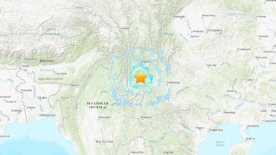 Un terremoto de magnitud 6.4 sacude el suroeste de China Un terremoto de magnitud 6.4 sacude el suroeste de China