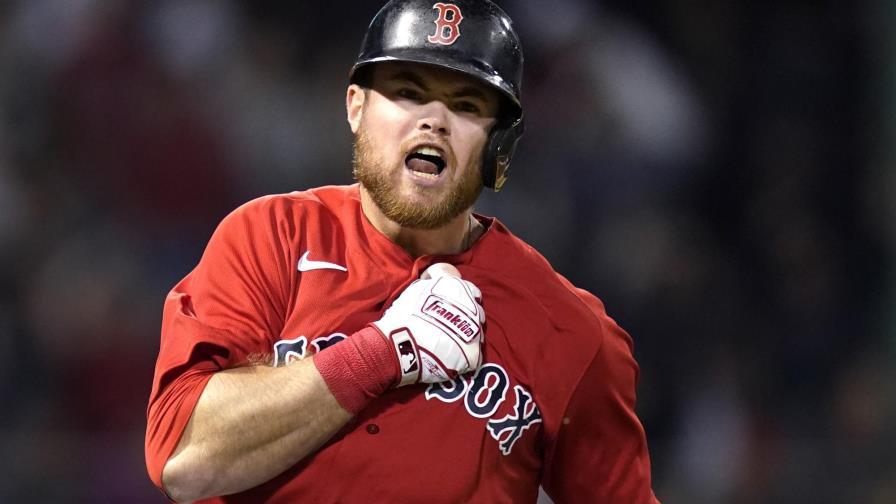 Medias Rojas se imponen 12-8 a Houston y evitan la barrida