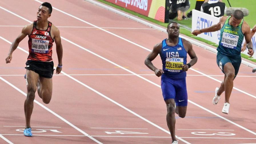 Tras eludir sanción, Christian Coleman vuela en el Mundial
