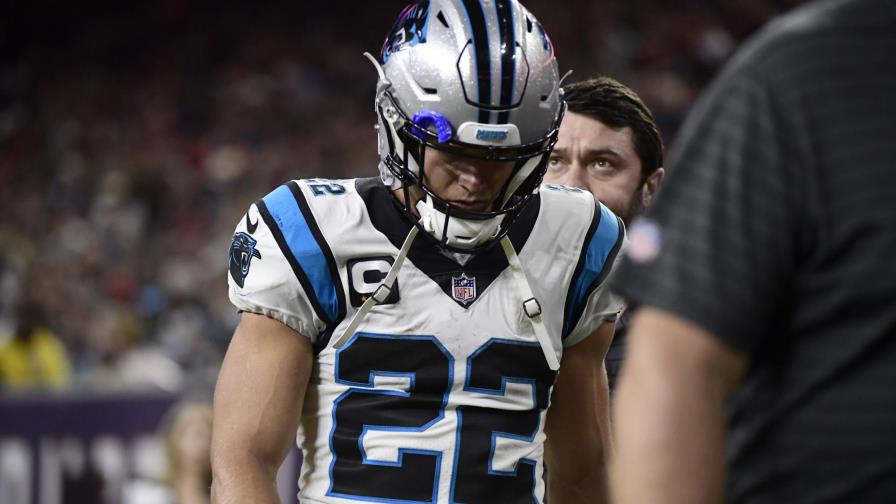 Coach de Panthers descarta a McCaffrey algunas semanas