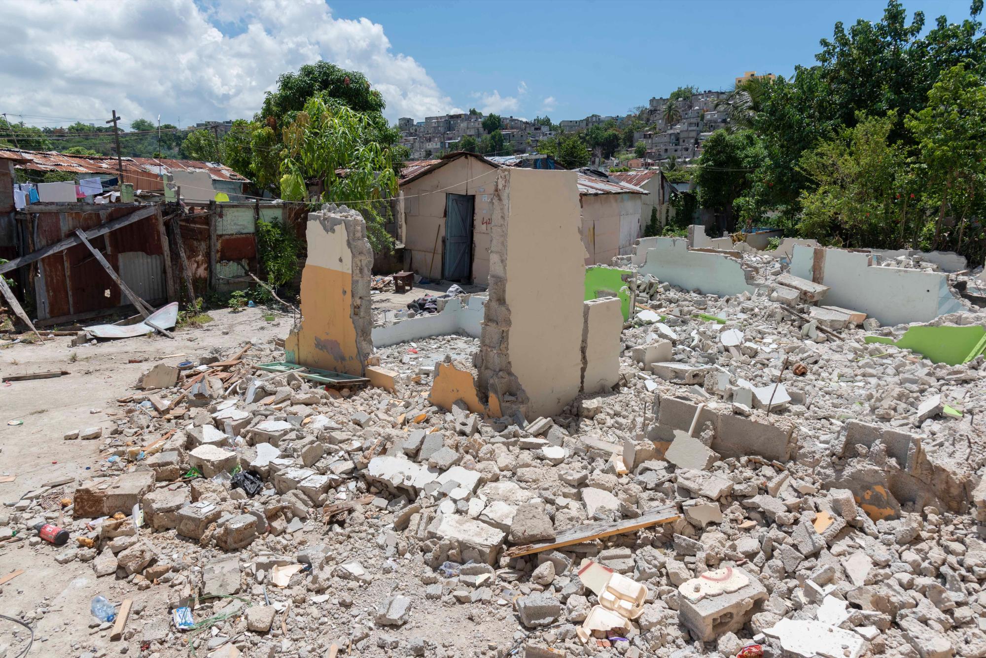 Algunas familias ya se han reubicadas en otros lugar