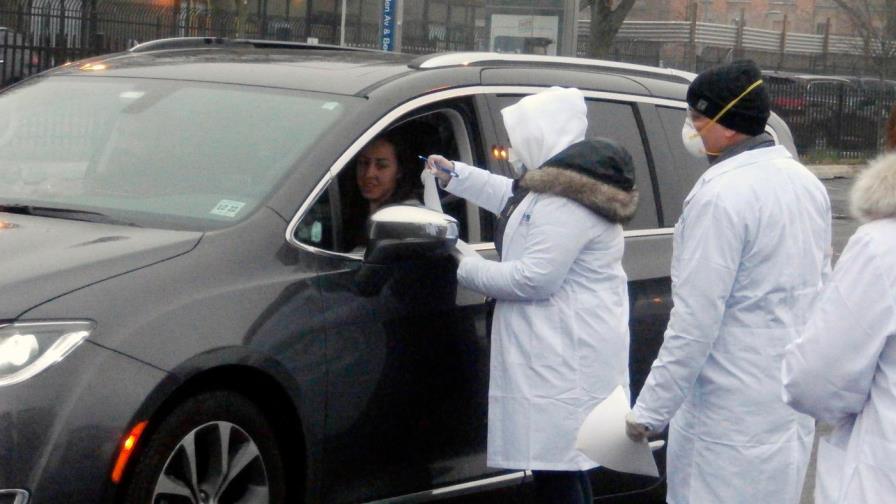 Cientos de dominicanos se hacen pruebas de coronavirus en Nueva York