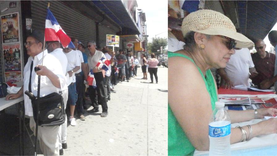 Dominicanos en el Alto Manhattan firman libro contra reforma a la Constitución 