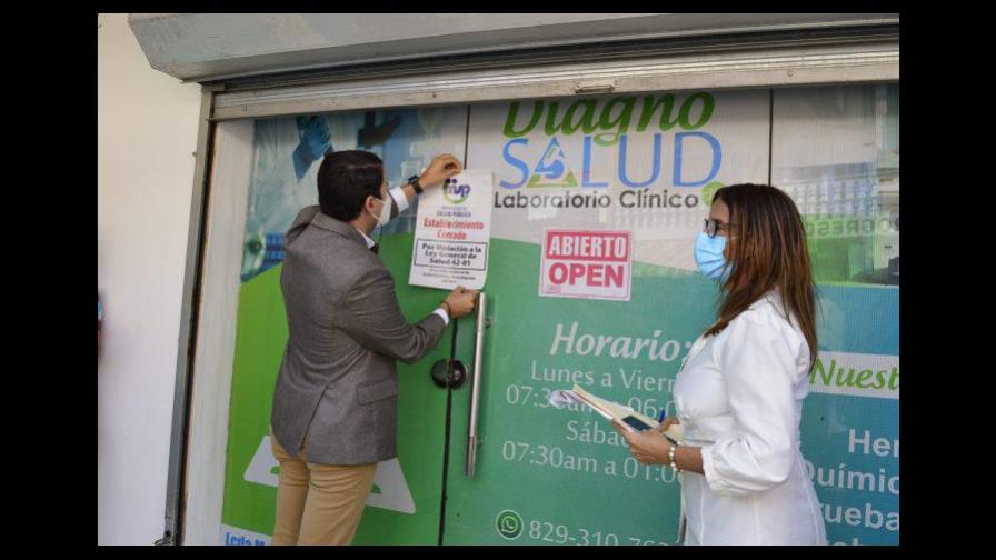 Salud Pública cierra laboratorio clínico en Boca Chica 