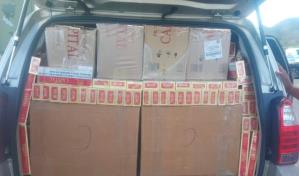 La Armada Dominicana intercepta embarcación con contrabando de 294,200 cigarrillos en Montecristi